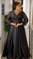 Turkey Luxury Satin Party Gown - No:154 - 1