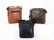 Leather Crossbody Messenger Bag - 5