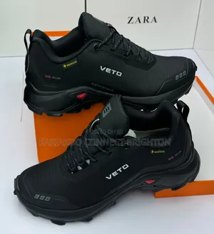 VETO Sneakers za Kuzuia Maji Rangi ya Kijivu