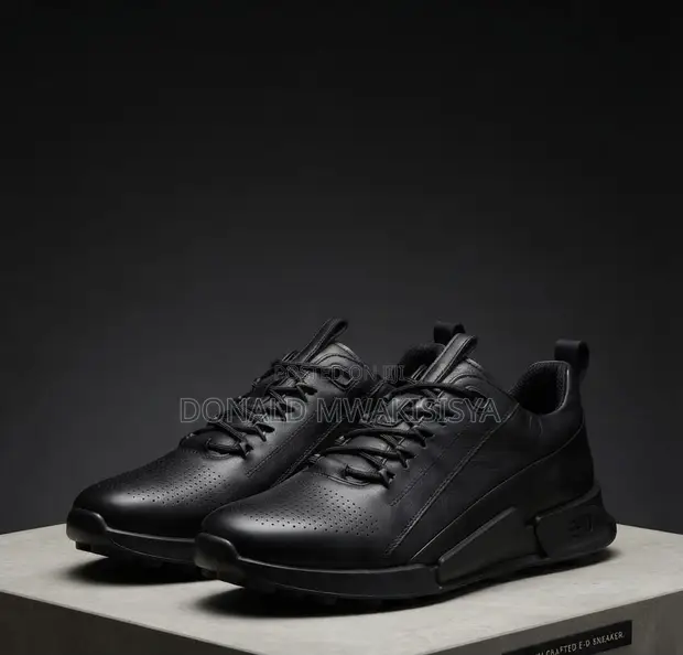 Ecco Premium Leather Sneakers - Original - 1