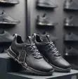 Ecco Premium Leather Sneakers - Original - 5