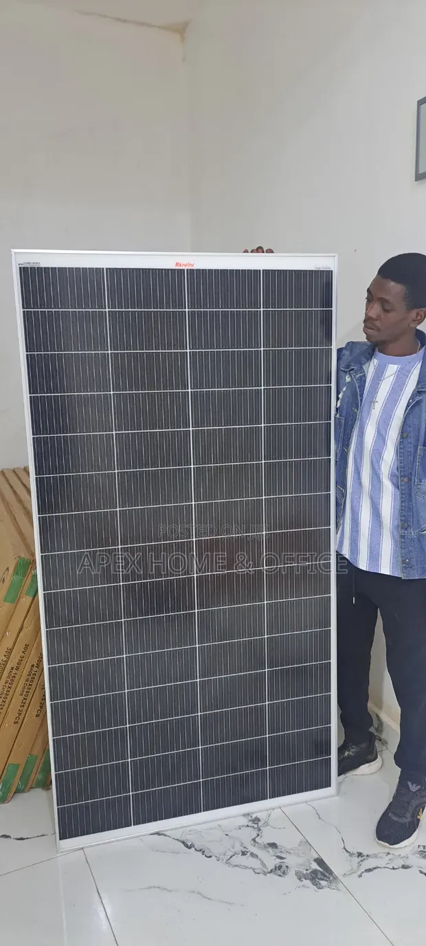 HZSolar 350W Monocrystalline Solar Panel - 1