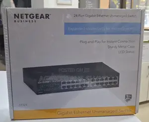 NetGear GS324 24-Port Gigabit Unmanaged Switch