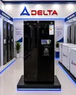 Delta Side-by-Side Refrigerator 473L Black Mirror - 1