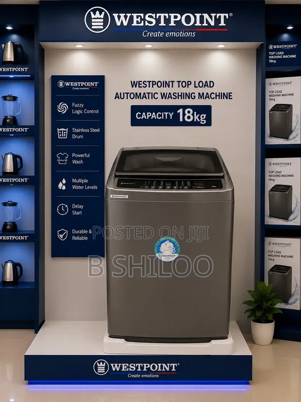 Westpoint 18kg Top Load Washing Machine - 1