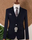 Suti ya Kiume ya Vipande Vitatu - Navy Blue - 3