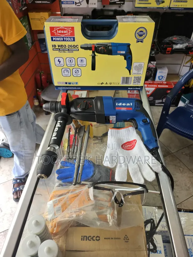 IDEAL HD2-26QC 26mm SDS-Plus Rotary Hammer - 1
