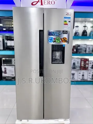 Aero Side-by-Side Refrigerator 450L with Water Dispenser