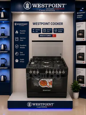Westpoint 6 Burner Cooker (Black)