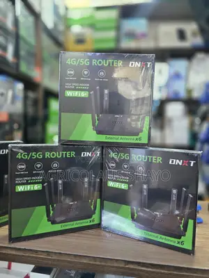 DNXT 4G/5G WiFi 6+ High-Speed Indoor Router