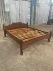 Kitanda cha Mbao 5/6 - Kimeuzwa - 1