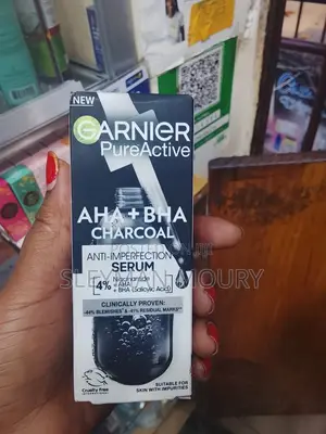 AHA+BHA Charcoal Serum for Dark Spots