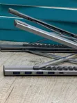 HUB-M62 Foldable Adjustable Laptop Stand with USB Hub - 2