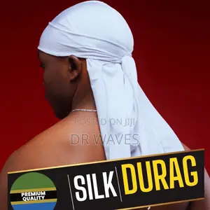 Durag Halisi ya Silk kwa 360 Waves