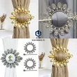 Attractive Classic Curtain Clips Tiebacks (Set of 2) - 1