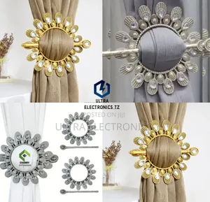 Attractive Classic Curtain Clips Tiebacks (Set of 2)