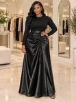 Brand New Silk Skirt - Multicolor - 3