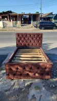 Sofa Bed 4/6 Rangi ya Chocolate - 2