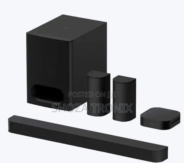 Sony HT-S60 (System6) 5.1 Channel Soundbar 1000W - 1