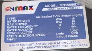 15kVA Diesel Generator - Brand New