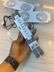 Kipozaji cha Laptop Kinachoweza Kurekebishwa chenye Feni 2 na Standi - 4