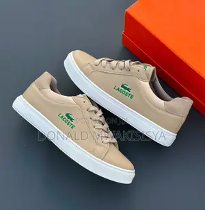 Viatu vya Lacoste vya Ngozi + Santoni Milano - Box Asili