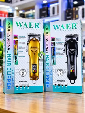 WAER Professional Hair Clipper WA 0172 Rechargeable