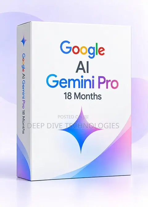 Google AI Pro with 5TB Cloud Storage - 1 Year - 1