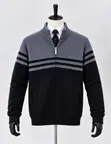 Premium Zipper Sweater - Heavy Knit - 5