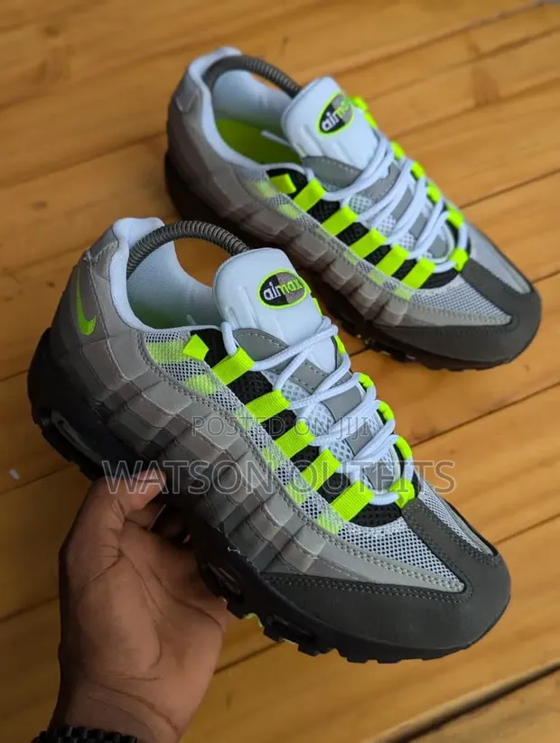 Viatu vya Nike Air Max 97 vya Wanaume vya Ngozi - Rangi 5 - 1