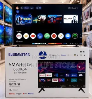 Globalstar 65" Smart UHD 4K TV yenye CI Interface