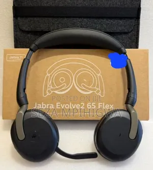 Jabra Evolve2 65 Flex Headset ya Bluetooth