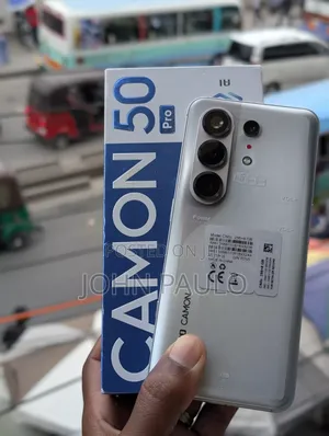 New Tecno Camon 50 Pro 256GB Silver