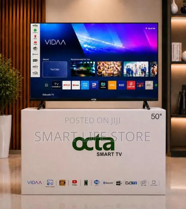 Smart TV Octa Vidaa Inch 50 - 1
