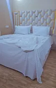 8x8 Striped Bed Sheet - Cotton - 1