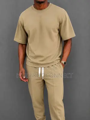Oversized T-Shirt & Jogger Set