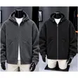 Premium Heavy Hoodie Jacket - Oversize Zipper - 1