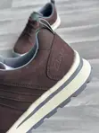 Clarks Brown Leather Casual Sneakers - 3