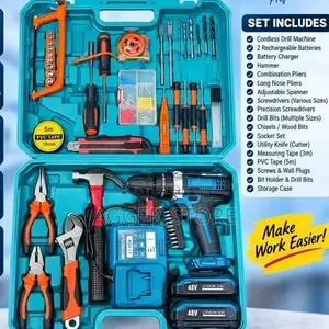 Makita 48V Cordless Drill with 47pc Tool Set