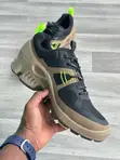 Ecco Black Beige Trail Sneakers - 2