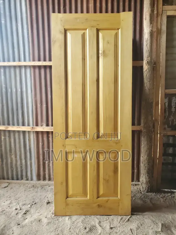 Brand New Wooden Door - Mtiki Wood - 1