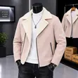 Coast Biker Jacket - Kola ya Manyoya - Muundo wa 2-in-1 - 1