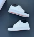 Santoni Sneakers za Rangi ya Beige na Navy za Chini - 4