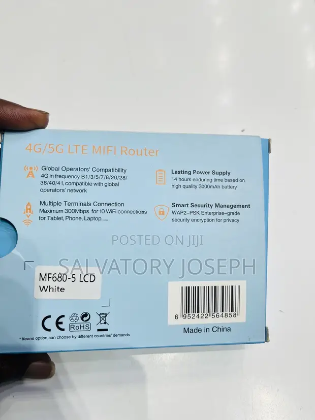 Mifi Router Mpya ya 4G/5G LTE - 1