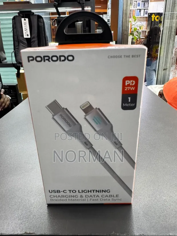 Porodo USB-C to Lightning Cable - 1
