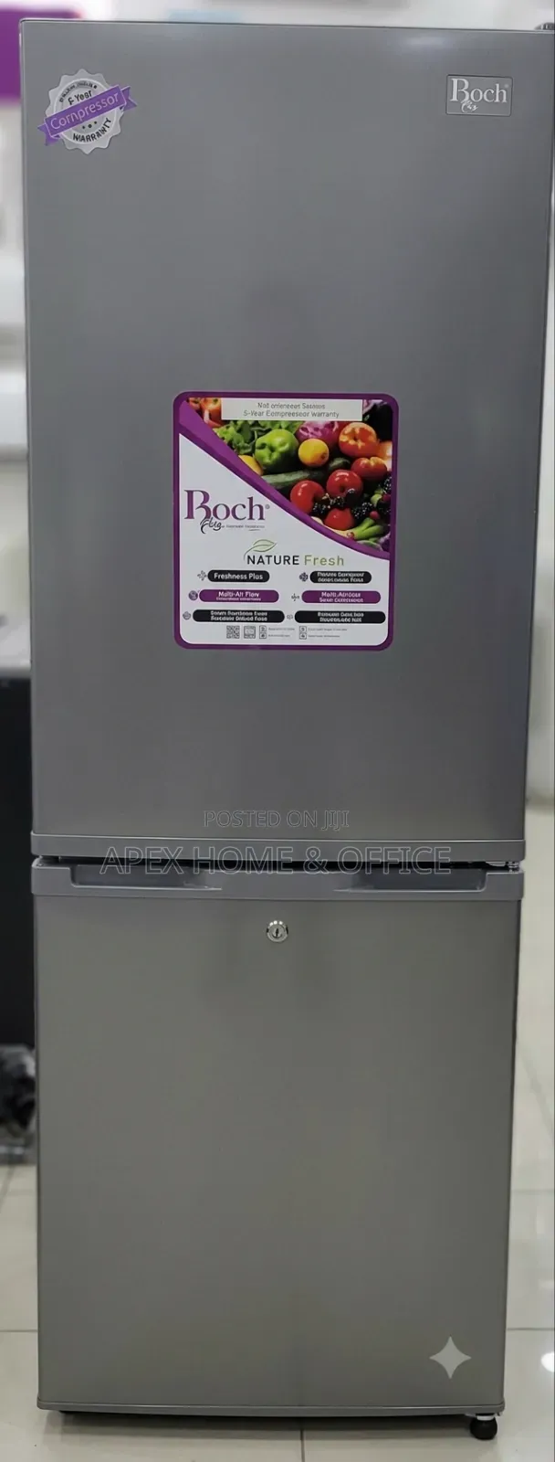 Roch Fridge RFR 260 Db-B 204L - 1