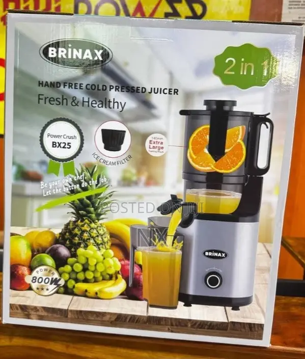 Brinax 2-in-1 Juicer - 1