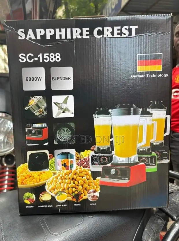Saphire Crest Blender with 2 Jars - 1