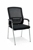 Black Visitor Office Chair - 2