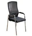 Black Visitor Office Chair - 3